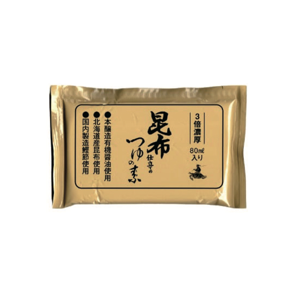 もずくうどん昆布つゆの素